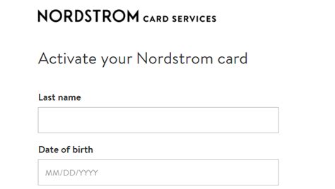 nordstromcard comactivate|nordstrom credit card.